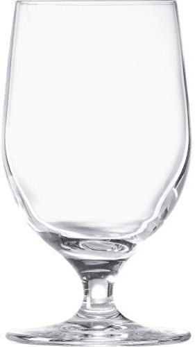 Leonardo Ciao+ Wasserglas, 1 Stück, Trink-Glas mit gezogenem Stiel, spülmaschinenfester Saft-Kelch, 300 ml, 061453