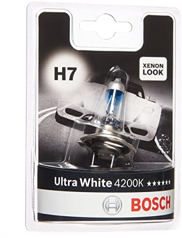 Bosch H7 Ultra White 4200K Lámpara para faros - 12 V 55 W PX26d - Lámpara x1
