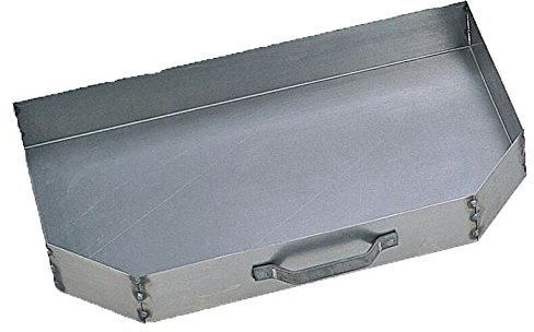 Black Country Metal Works Traditional Steel Fireside Ash Pan - Width 44cm, Depth 23cm