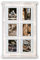 matches21 Bilderrahmen Collage Fenster Multirahmen 6 Fotos Galerierahmen Rahmen Fotogalerie Holz gekalkt Vintage weiß