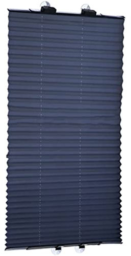 Premium Plissee Faltrollo,Dachfensterrollo,mit Saugnäpfen,ohne Bohren,Blickdicht Sonnenschutz Jalousie,für Fenster Verdunkelungs Rollo Dachfensterrollo Verdunkelungsrollo (46x120cm/18.1x47.2in)
