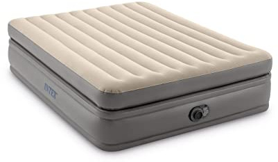 Intex Queen Comfort erhöhte Luftmatratze mit Fiber-Tech RP, aufgeblasene Größe: 152 cm x 203 cm x 51 cm (64164ND)
