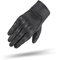 SHIMA BULLET Motorrad Handschuhe Herren Leder Kurze Sommer Motorradhandschuhe Schutz Touchscreen Stadt Lederhandschuhe Motorcycle Belüftet Verstärkt Perforiertes Leicht (Männer, Schwarz, M)