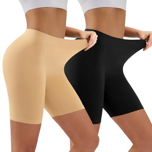 YADIFEN Cycliste Short Femme Shorty Anti frottement Cuisse Femme sous Robe
