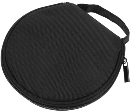 Luxshiny Custodia Porta CD per Auto Cerniera, Organizer Portatile per 20 Dischi Dvd e Cd, Protezione Antiumidità e Pagine Resistenti Antigraffio, Design Compatto Salvaspazio per Viaggi