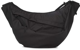 Stor KCB Skid midjeväska | Urban och funktionell stil | Dubbelt blixtlåsfack och säker bakficka | Bekväm och praktisk design | justerbart handtag | 100 % vegan, svart, tillfällig