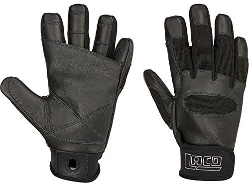 LACD Unisex – Erwachsene Gloves Ultimate Size L Kletterhandschuhe, Black, L