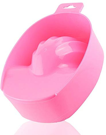 Enlèvement des ongles artificiels capuchons de trempage pour les mains vernis à ongles dissolvant à main bol de lavage cuticules plateau de nettoyage résistant à l'acétone