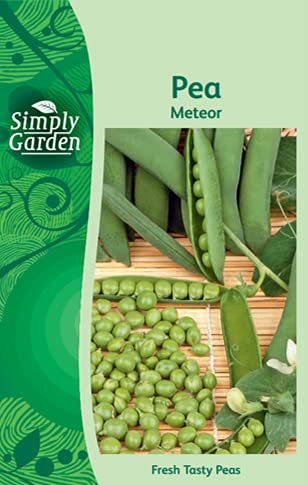 Simply Garden Pea Meteor Fresh Vegetable Seeds Grow Your Own Garden