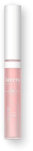 lavera Juicy Lips Oil - Associe un soin riche à un éclat intense - Protège les lèvres du dessèchement - Texture très légère - vegan - Cosmétiques naturels (1x 13,1 g)