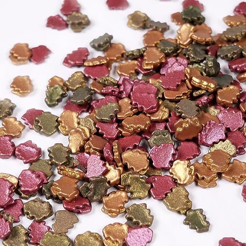 Streuselheld Schoko Tannenbäume 40g Streusel zum Dekorieren und Verzieren von Gebäck aller Art wie Torten Kuchen Keksen Zuckerstreusel