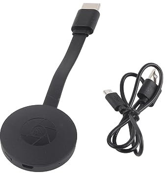 Adaptador Dongle de Pantalla Inalámbrica 4K, Adaptador de Pantalla HD Inalámbrico Duplicación de Pantalla HDMI para PC, Tableta, Teléfono a Proyector de TV con Pantalla HD