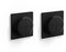 Philips Hue - 2er Pack Philips Tap Dial Schalter schwarz smarter Dimmer zur Steuerung von Leuchten, kabelloser Lichtschalter ohne Installation, schwarz
