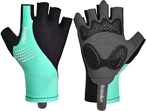 Guantes Deportivos Bicicleta de verano Guantes de bicicleta de ciclismo completo for la bicicleta absorbente de la bicicleta de sudor Monta al aire libre Protector de deportes al aire libre Hombre y M