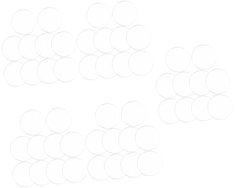 Yardenfun 5 Set Di Lenti Per Orologi Compatto Resistenti All'usura Parti Di Orologi Facile Sostituzione 10 Pezzi * 5