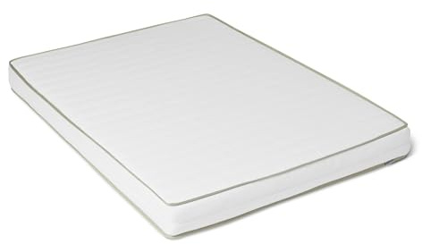 Amazon Basics - Materasso in schiuma fredda H2 e H3, fodera rimovibile e lavabile, altezza 18cm, dimensioni 80cm x 200cm