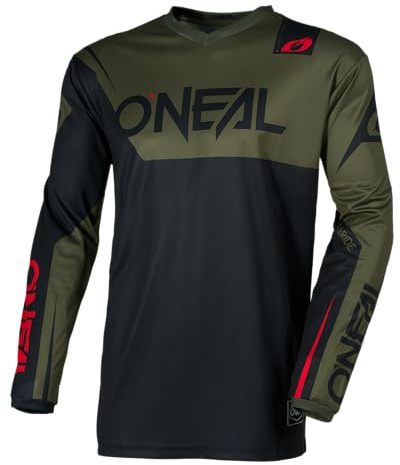 O'NEAL Element Jersey Mens Racewear V26 Black/Olive XX-Large