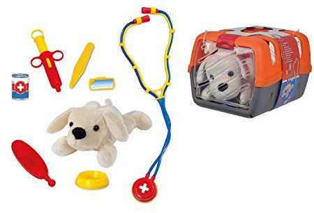 Simba 105543060 5543060 - Tierarztkoffer orange / grau