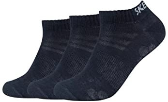 Skechers 3 Paar Unisex Sneaker Socken SK43022, Farbe:Navy, Socken & Strümpfe:35-38