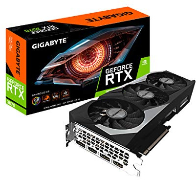 Gigabyte GeForce RTX 3070 Gaming OC 8G Scheda Grafica, 3X Ventole WINDFORCE, 8GB 256-Bit GDDR6, GV-N3070GAMING OC-8GD Scheda Video