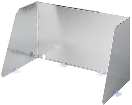 APT Koch-Windschutz für Gaskocher Windschutz faltbar, ausziehbar 37-70x28x32cm