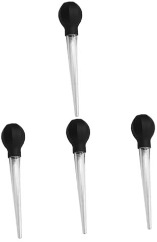 TOYANDONA Turkey Baster Meat Injector Pump for Seasoning Marinade Drip Tube for Barbecue Grilling and Roasting Chicken Turkey Essential Kitchen Tool
