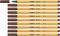STABILO - Fineliner - point 88-10er Pack - braun