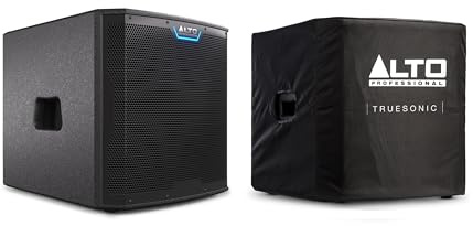 ALTO Pack Subwoofer TS12S 2500W 12 Pouces avec Housse de Protection Durable pour Performances Live, Événements, Karaoké, Sets DJ, Présentations