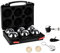 Gravurmaster Boule Kugeln Boccia Kugeln Set mit Gravur, Personalisierte Petanque-Kugeln Set mit Wunschtext & Logo durch Lasergravur, 73mm/ 720g pro Kugel, 6er Boules/Petanque Set für 2 Spieler, SerieB