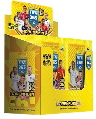 Panini FIFA 365 Adrenalyn XL Trading Cards - x50 Packs