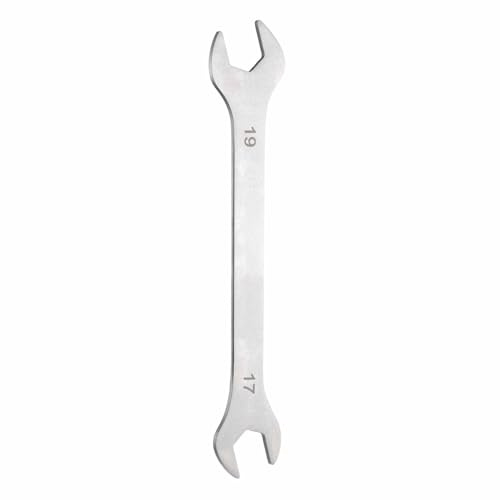 HARFINGTON Super Thin Open End Wrench 17x19mm Metric Lightweight, Gray