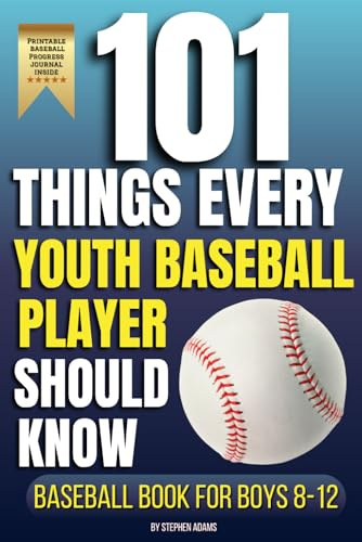 101 Things Every Youth Baseball Player Should Know: Baseball Book for Boys 8-12