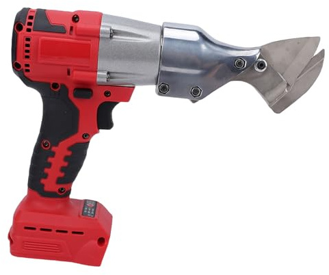 TIKATARER Cortador de Chapa de Metal, Tijeras Eléctricas de Metal con Ergonómico Control de Velocidad Continuo Giratorio de 360 ​​grados, Herramienta Manual Eléctrica de Ajuste de Torsión para Corte