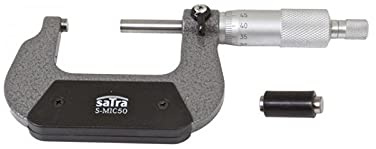 Bügelmessschraube 25-50 mm Micrometer Messschraube 0,01 mm inkl. Einstellmaß