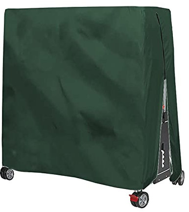 sunflowe Outdoor Tischtennisplatte Abdeckung Schutzhülle Wasserdicht, UV-Beständig Oxford Gewebe Abdeckung Für Tischtennisplatte, Allwetterschutz | Mit Reißverschluss(165x70x185cm)
