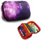 ZIPIT Colorz Federmäppchen für Mädchen | Großes Mäppchen für Schule und Büro | Etui mit Organizer | Federmappe Galaxie