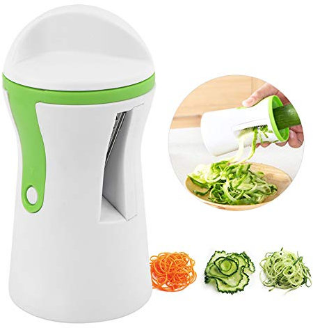Spiralizzatore Di Verdure Manuale, Grattugia Per Frutta A Spirale Per Verdure, Affettatrice A Spirale Per Carote Affettatrice Per Cetrioli Affettatrice A Spirale Per Zucchine Piccoli Utensili Da Cucin