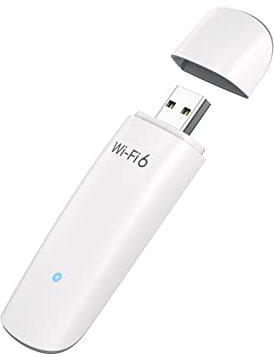 ioGiant AX1800 WiFi Dongle for PC, WiFi 6 Dongle Dual Band, USB WiFi Adapter High Speed 5GHz/1201Mbps + 2.4GHz/574Mbps, USB 3.0 Wireless Dongle for Laptop Desktop, MU-MIMO, OFDMA, Windows 11/10 ONLY