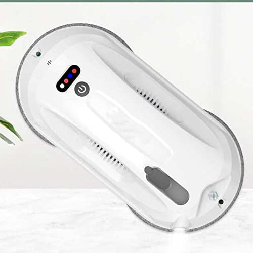 AOKLEY Robot Limpiacristales,EléCtrico Robot Limpiacristales Ventana,Robot Limpiacristales AutomáTico con Mando A Distancia Control,Inteligente de Detección de Bordes