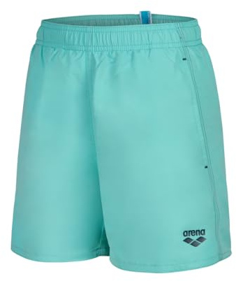Arena Jungen Boys' Beach Boxer Solid Swim Trunks, Water-Navy, 164 EU