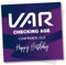 Punkcards - Funny Birthday Cards for Men, VAR Checked: Confirmed OLD”, Funny Football Birthday Card, VAR Check Birthday Card