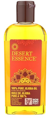 Desert Essence - Aceite de jojoba 100% puro - 4 oz.