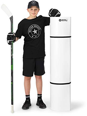 Better Hockey Extreme Roll-Up Shooting Pad XL - Taille 305 x 138 cm - Énorme Tapis de tir de Hockey - Glisse Incroyable