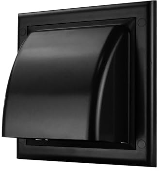 Ventilationsgaller väderskydd frånluftskåpa ventilationsrör ABS Ø 80–160 MKK Ø 150 mm grafit