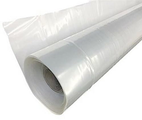 FUBESK Clear Plastic Greenhouse Film tunnel Hot House Cover VARIOUS LENGT For Greenhouse Roof Panels Foil Hothouse 2m*1m