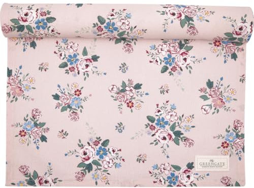 GreenGate [DL] Table Runner Inge-Marie Pale pink