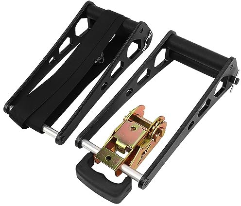 CHICIRIS Bogenpresse Im Ratschenstil, Bogenpresse Im Ratschenstil aus Aluminiumlegierung, Gummikontakt, Zeitersparnis für die Meisten Compoundbögen (Schwarz)