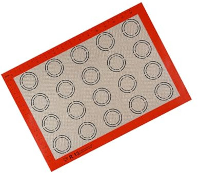 Alipis Tapete De Silicona Para Hornear Antiadherente Reutilizable Resistente Altas Temperaturas Grande Para Pastelería Macarons y Masas Apto Para Lavar Lavavajillas Cocina Segura Con Recu