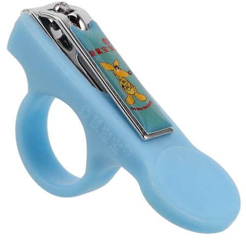 LOORGVEL Nagelknipser Für Neugeborene Sanfte Und Präzise Nagelpflege Für Kleinkinder Handlich Und Sicher Hellem Blau Für Babypflege