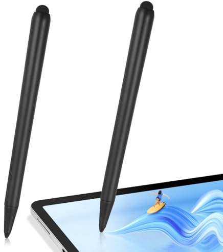 Gadpiparty 2 Pz Penna capacitiva Touch Screen Con Innovativo Design Double Face Input Preciso Per Lavagne Bianche, Adatto Per Insegnanti E Presentazioni